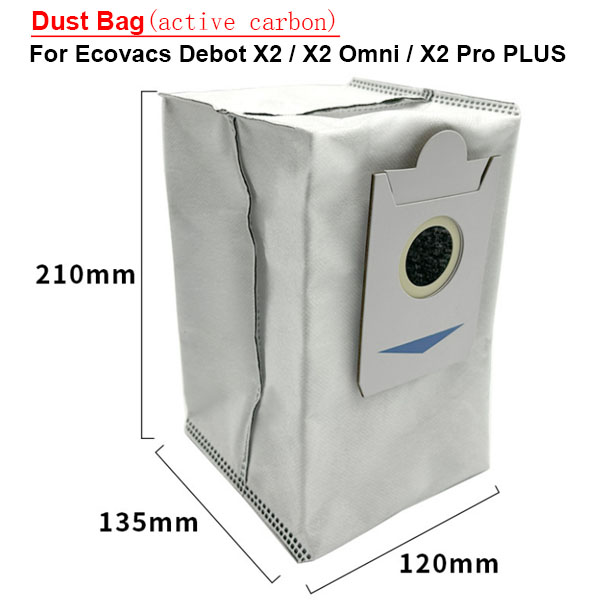 Dust Bag(active carbon) For Ecovacs Debot X2 / X2 Omni / X2 Pro PLUS