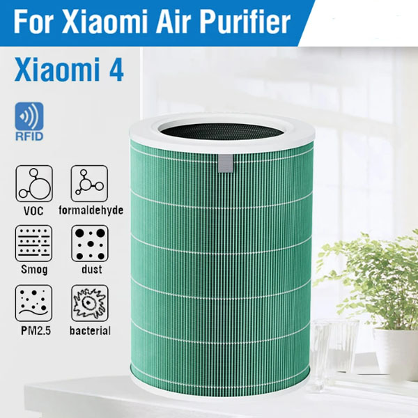  (Blue/Green/Purple)Air Purifier Filter for Xiaomi Mi Mijia Air Purifier 4 
