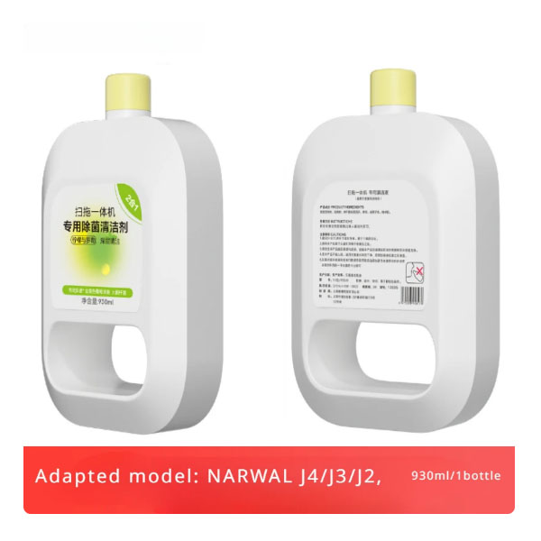  930ML self added cleaner solution For NARWAL J4 accessory NARWAL J3/J2 cleaner agent,robot Vacuum Cleaner replacement Parts 