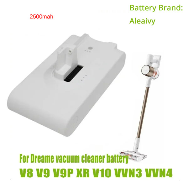  Aleaivy  Lithium Battery for Dreame V8 V9 V10 V9P XR VVN3 VVN4- 