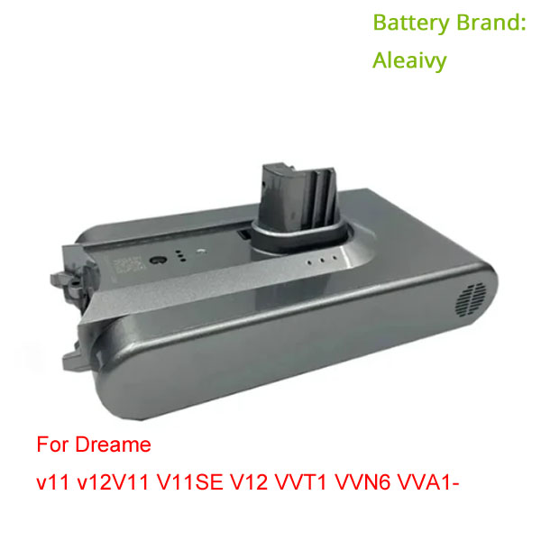   Aleaivy 2500mah Lithium Battery for Dreame  V11 V11SE V12 VVT1 VVN6 VVA1 