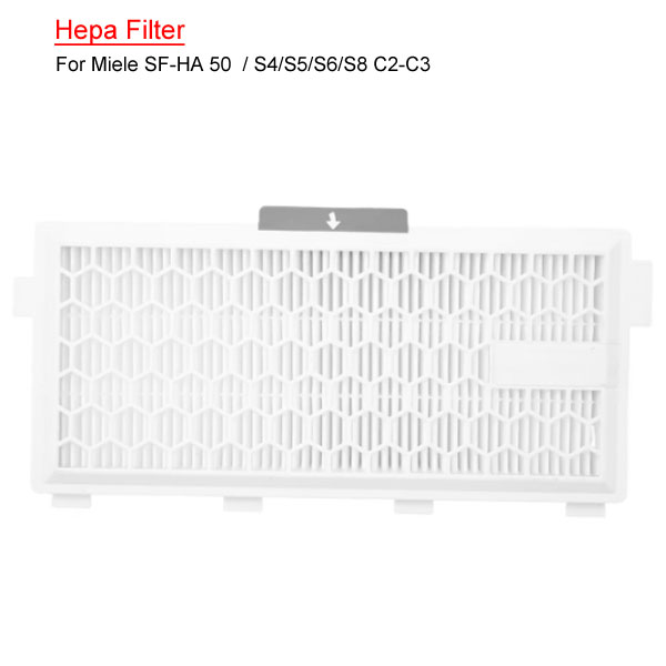  Hepa Filters for Miele SF-HA 50 Hepa Airclean Filter for S4/S5/S6/S8 C2-C3 Vacuum Cleaner 