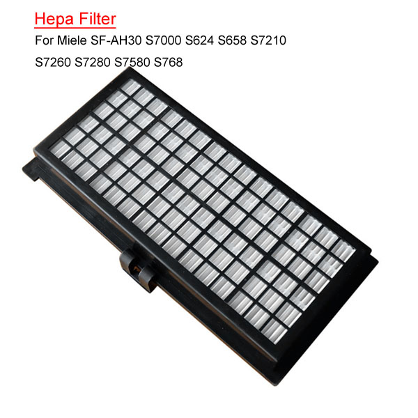  Hepa Filter For Miele SF-AH30 S7000 S624 S658 S7210   S7260 S7280 S7580 S768 