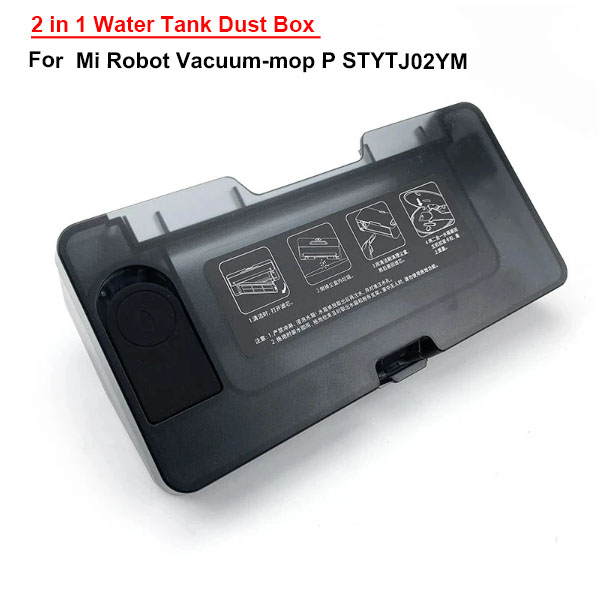  2 in 1 Water Tank Dust Box  For Mi Robot Vacuum-mop P STYTJ02YM/Xiaomi Robot Vacuum Mop 2S MI MOP 3C VIOMI V2 V3 VACUUM S10 XMSTJQR2S B106CN     