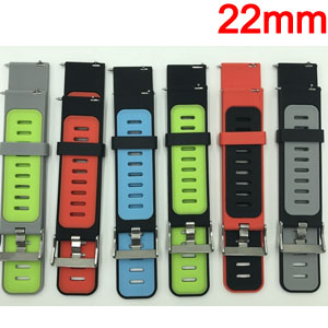 22mm  Two color strap For Huami 1/2/2s/3/GTR 47MM 