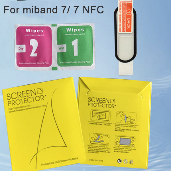 Curved hot bending composite film For Miband 7/ 7 NFC