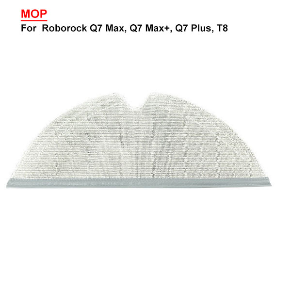  Mop Cloths For Roborock Q7 Max, Q7 Max+, Q7 Plus, T8 