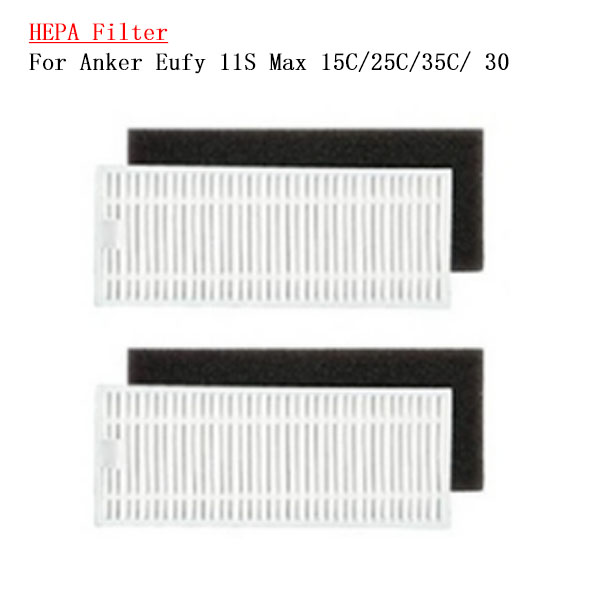  HEPA Filter For Eufy Robovac 11S, Robovac 15C, 25C, 35C, Robovac 12, Robovac 30, Robovac 15T 