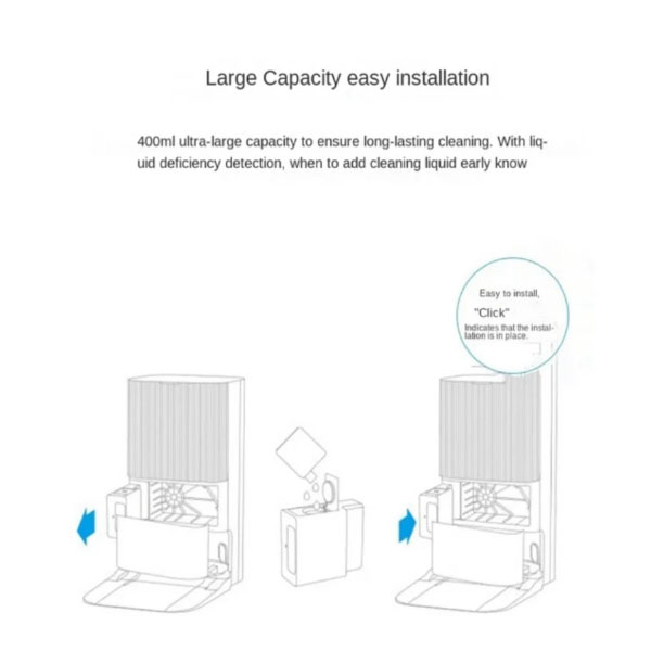  For Dreame X30/X40/X40Pro/S10ProUltra/S20 accessories,robotic arm automatic cleaning liquid addition module Vacuum Cleaner Parts _2