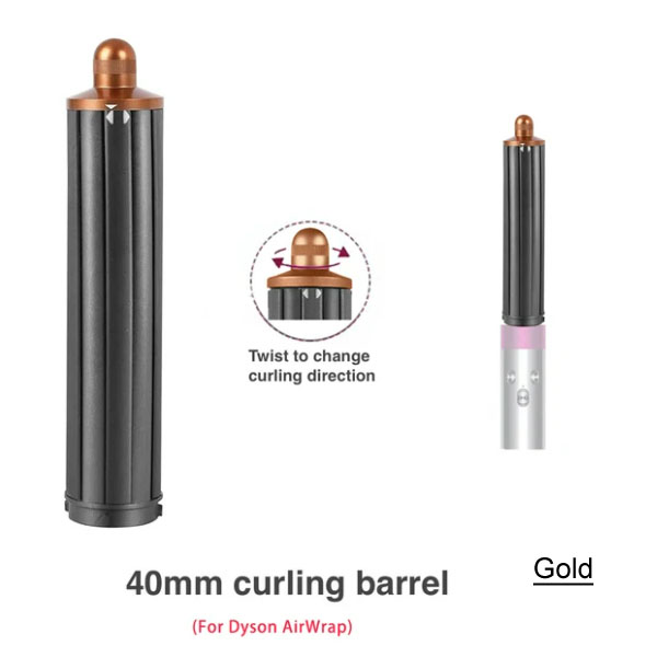     Auto Hair Curling Barrel Compatible  For Dyson HS01/HS05 Airwrap 40mm   _1