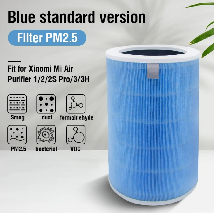   (blue)Air Purifier Filter Replacement Hepa Filter For Xiaomi 1/2/2S/pro/3/3H    
