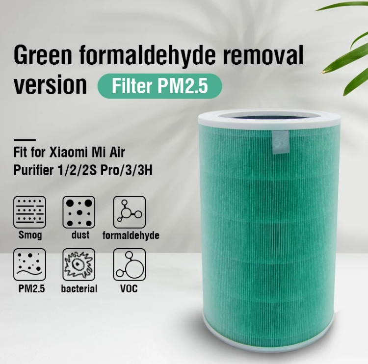  (Green)Air Purifier Filter Replacement Hepa Filter For Xiaomi 1/2/2S/pro/3/3H  Air Purifier    